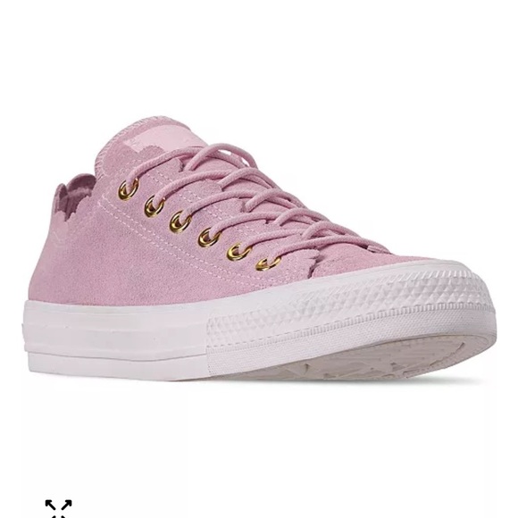 Converse Shoes - Converse All Star Low Frilly Thrills Pink Foam Sneakers Womens Sz 8.5 New No Box